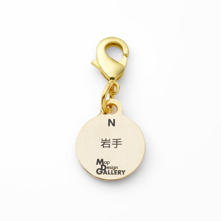 47palette メタルチャーム(2種)/03岩手県