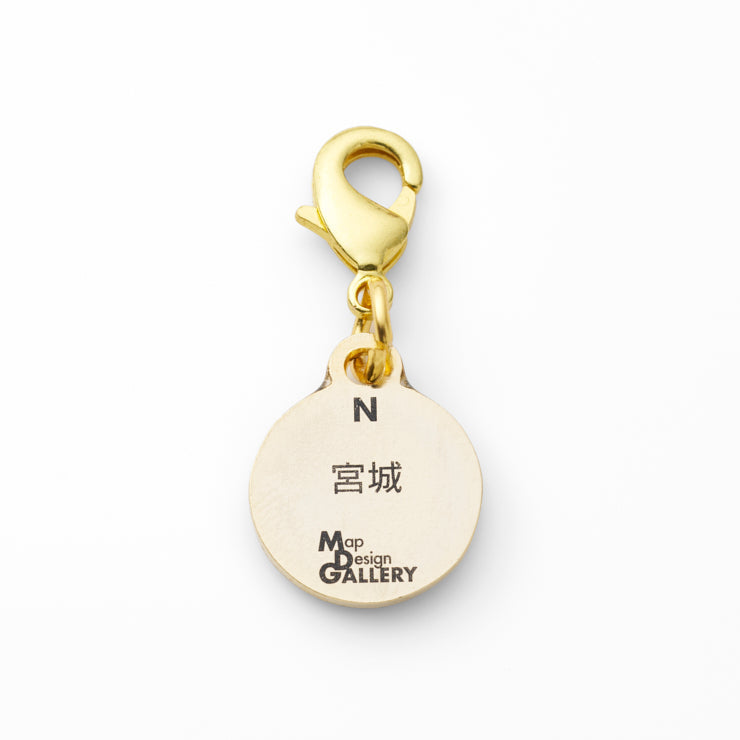 47palette メタルチャーム(2種)/04宮城県