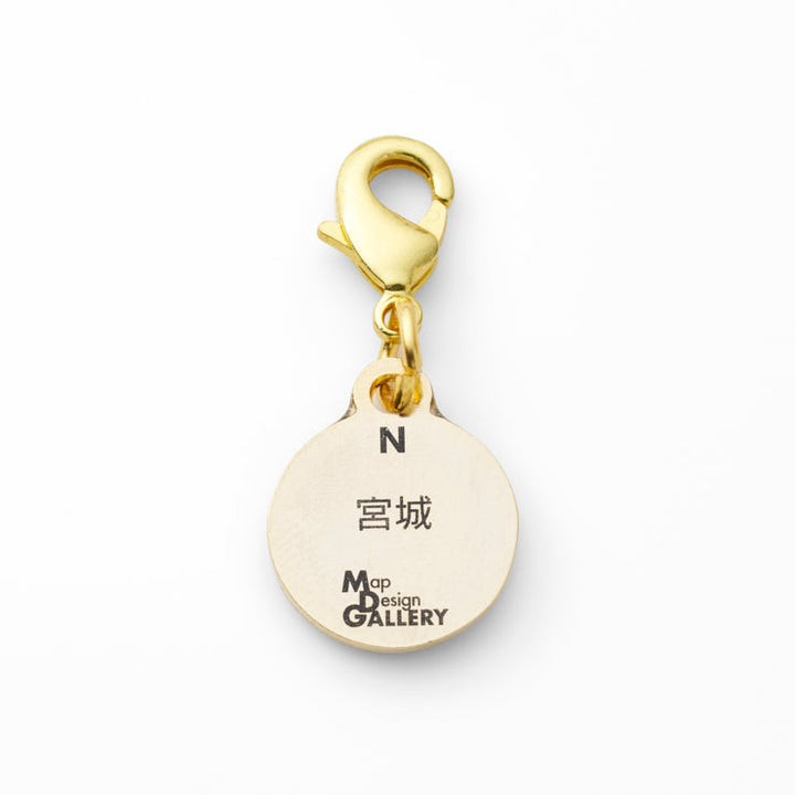 47palette メタルチャーム(2種)/04宮城県