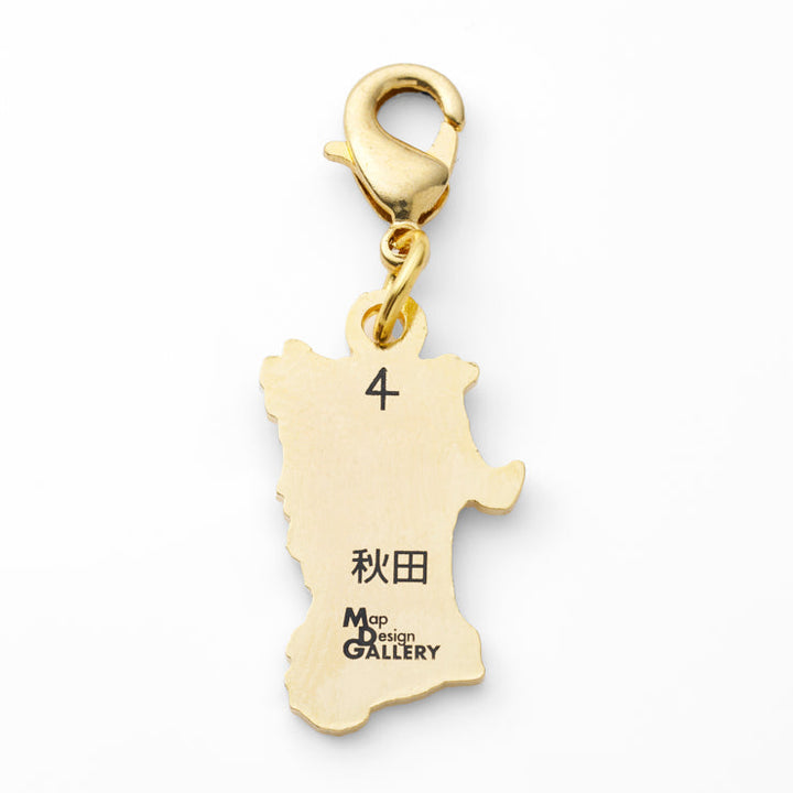 47palette メタルチャーム(2種)/05秋田県