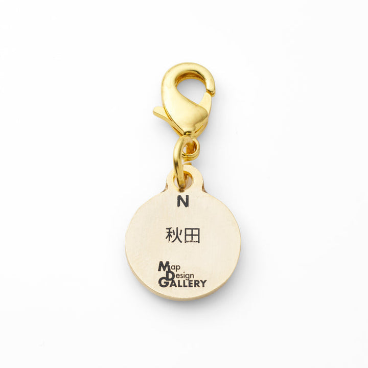 47palette メタルチャーム(2種)/05秋田県