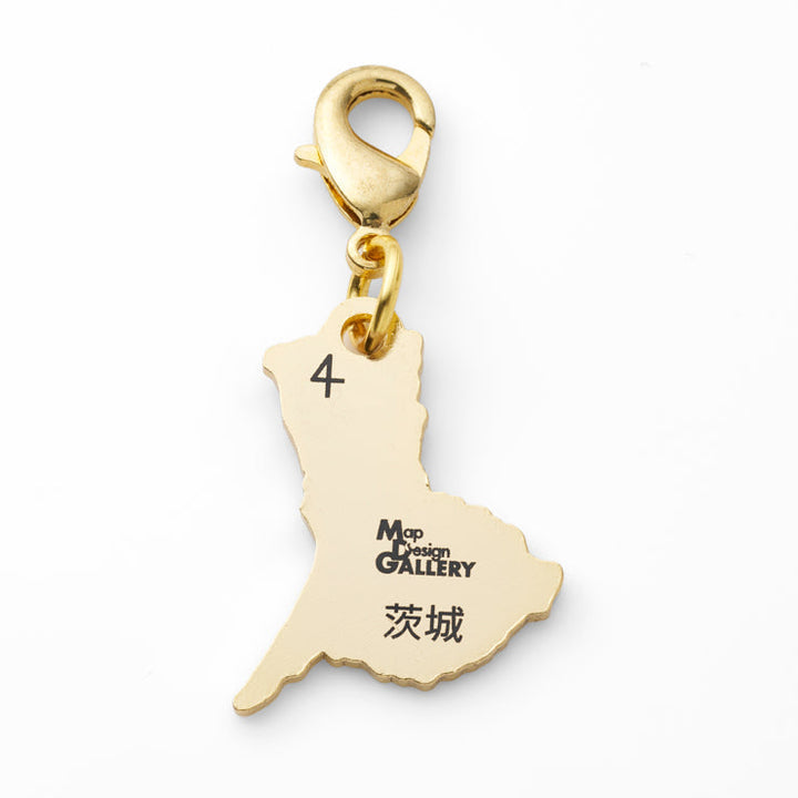 47palette メタルチャーム(2種)/08茨城県