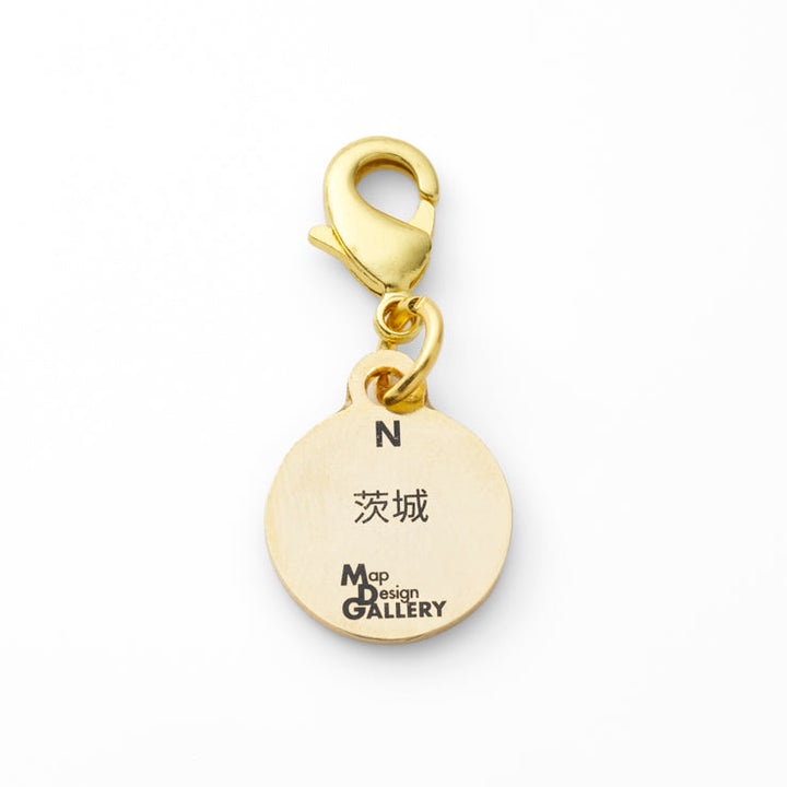 47palette メタルチャーム(2種)/08茨城県