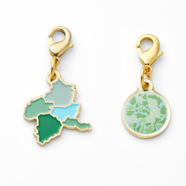 47palette メタルチャーム(2種)/10群馬県