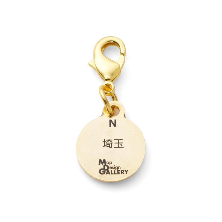 47palette メタルチャーム(2種)/11埼玉県