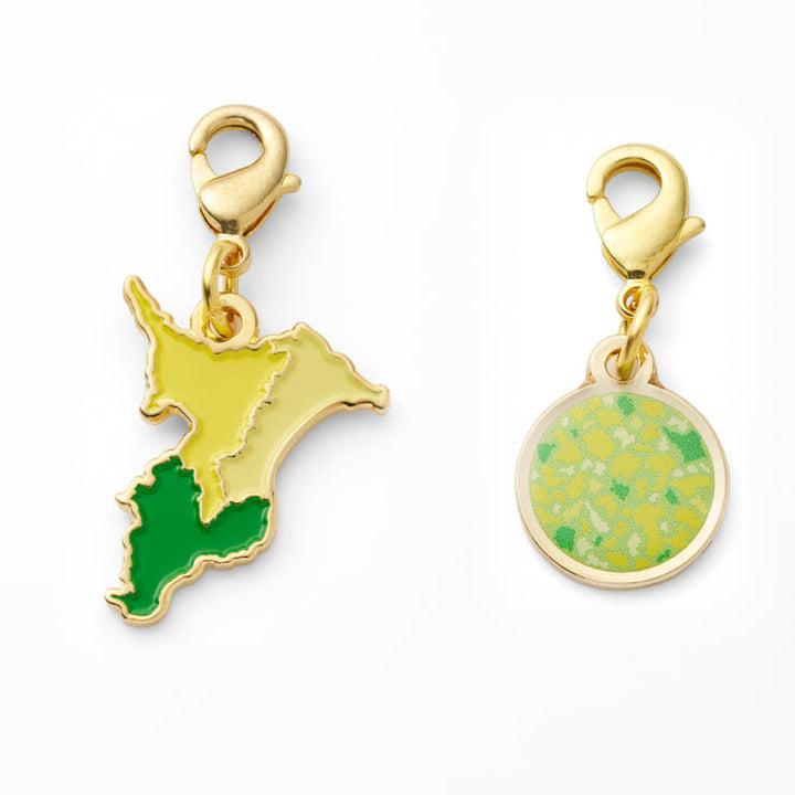 47palette メタルチャーム(2種)/12千葉県