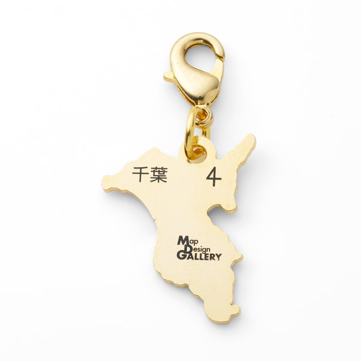 47palette メタルチャーム(2種)/12千葉県