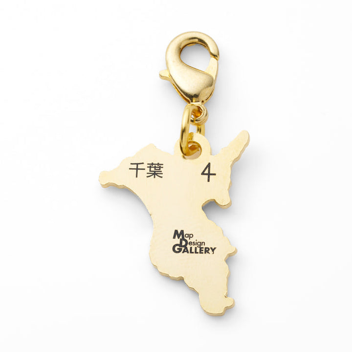 47palette メタルチャーム(2種)/12千葉県