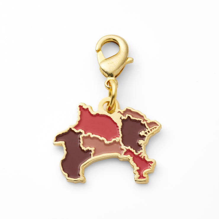 47palette メタルチャーム(2種)/14神奈川県