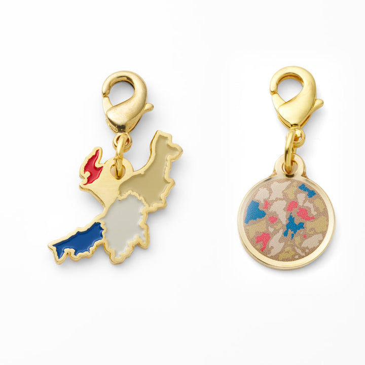 47palette メタルチャーム(2種)/15新潟県