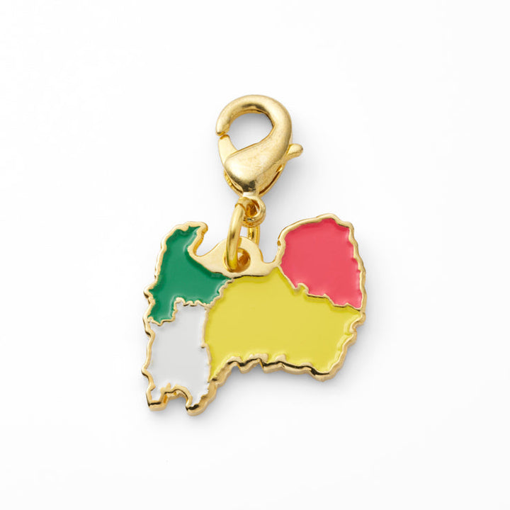 47palette メタルチャーム(2種)/16富山県