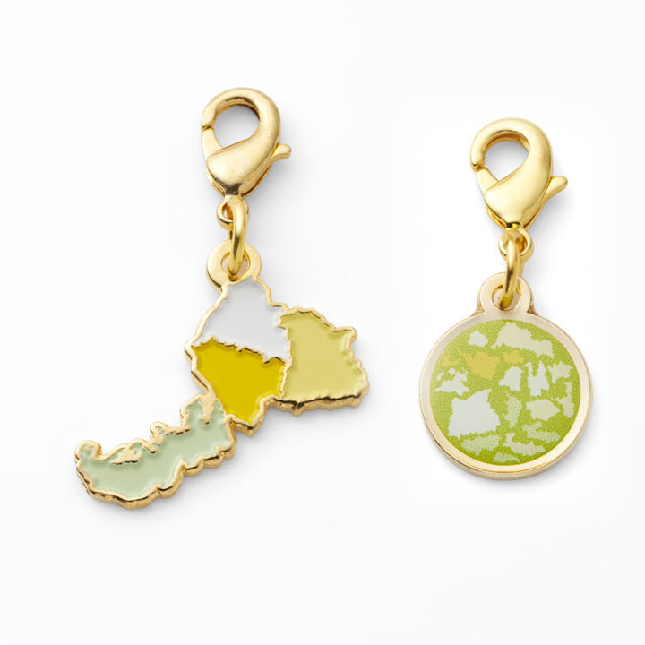 47palette メタルチャーム(2種)/18福井県