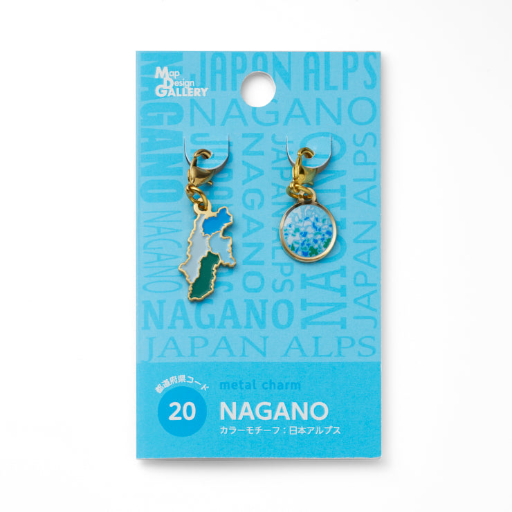 47palette メタルチャーム(2種)/20長野県