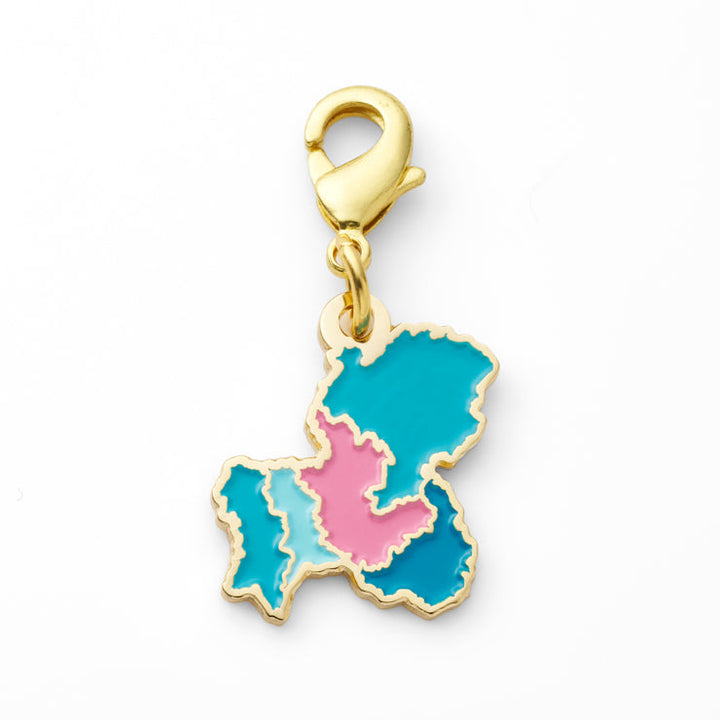 47palette メタルチャーム(2種)/21岐阜県