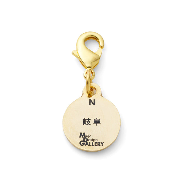 47palette メタルチャーム(2種)/21岐阜県