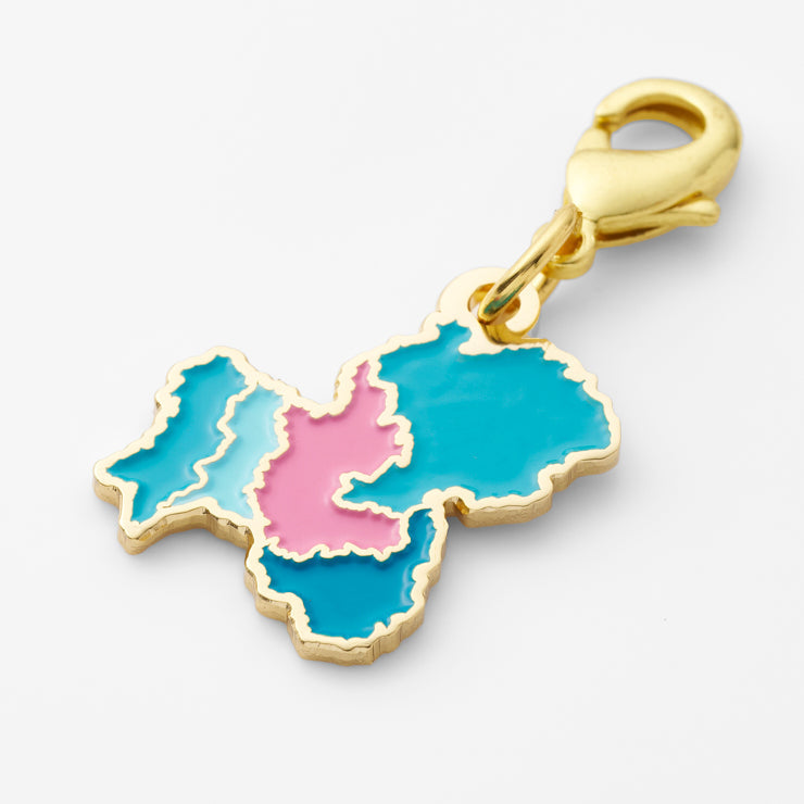 47palette メタルチャーム(2種)/21岐阜県