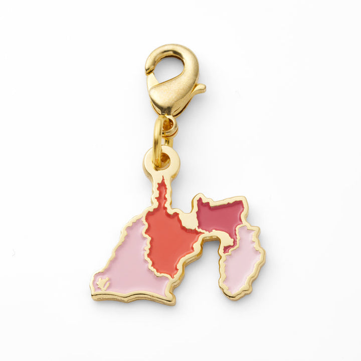 47palette メタルチャーム(2種)/22静岡県