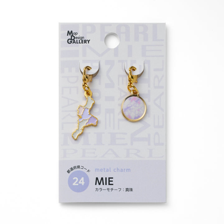 47palette メタルチャーム(2種)/24三重県