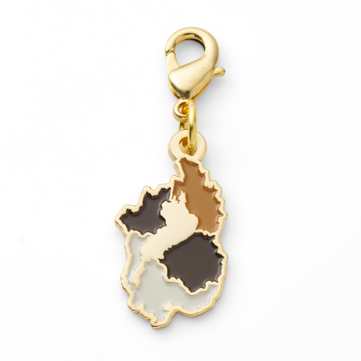 47palette メタルチャーム(2種)/25滋賀県