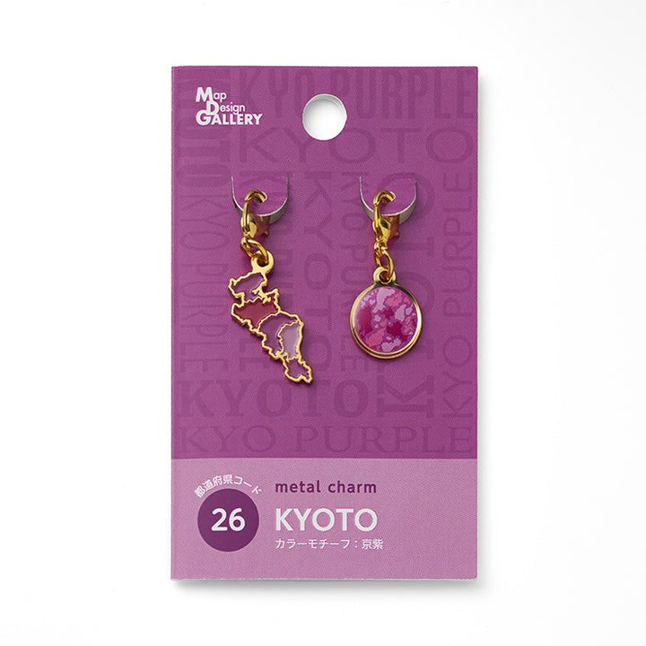47palette メタルチャーム(2種)/26京都府