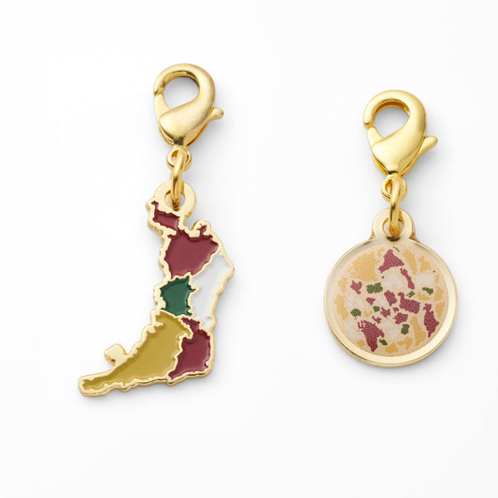 47palette メタルチャーム(2種)/27大阪府