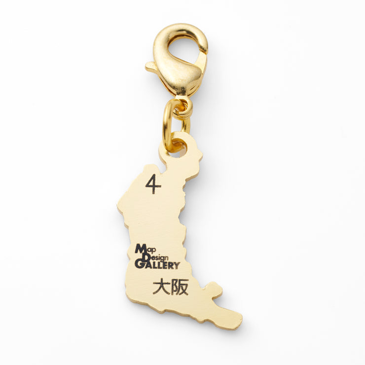 47palette メタルチャーム(2種)/27大阪府