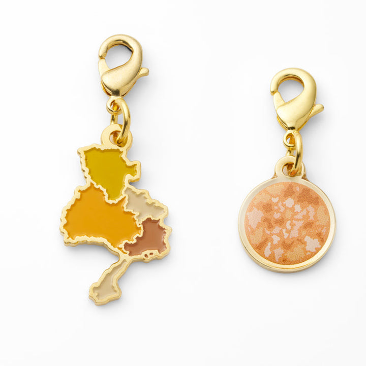 47palette メタルチャーム(2種)/28兵庫県