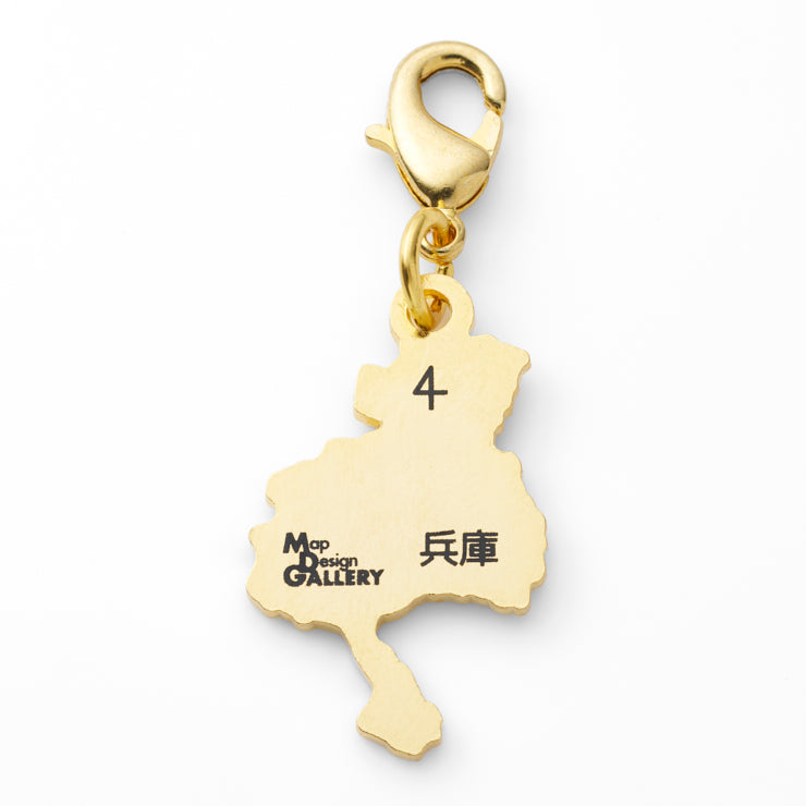 47palette メタルチャーム(2種)/28兵庫県