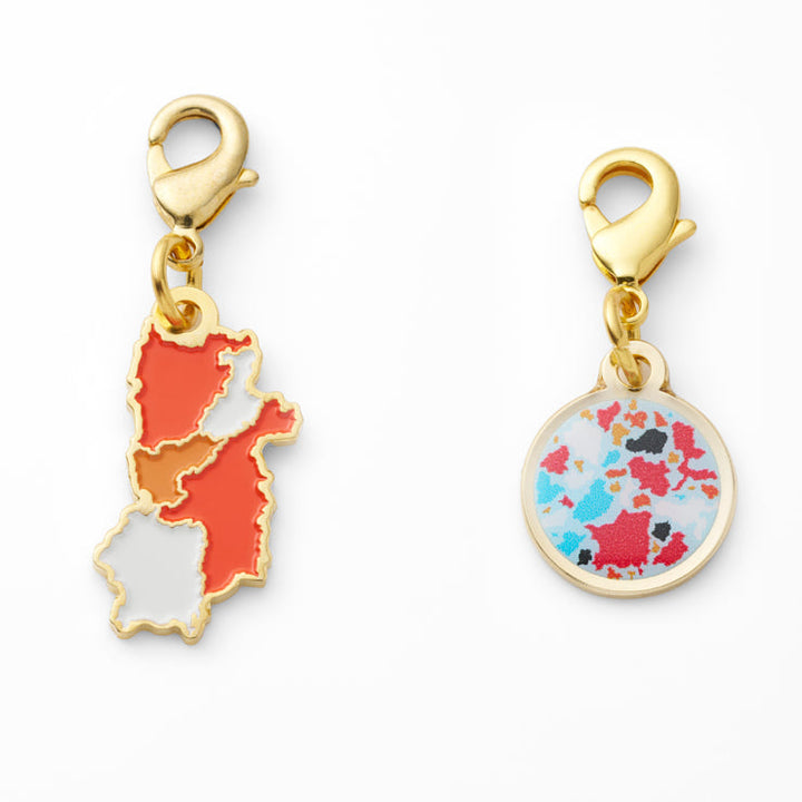 47palette メタルチャーム(2種)/29奈良県