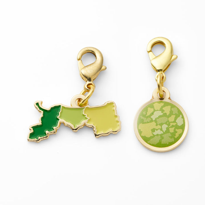 47palette メタルチャーム(2種)/31鳥取県