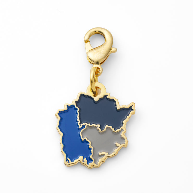 47palette メタルチャーム(2種)/33岡山県