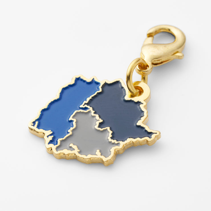 47palette メタルチャーム(2種)/33岡山県