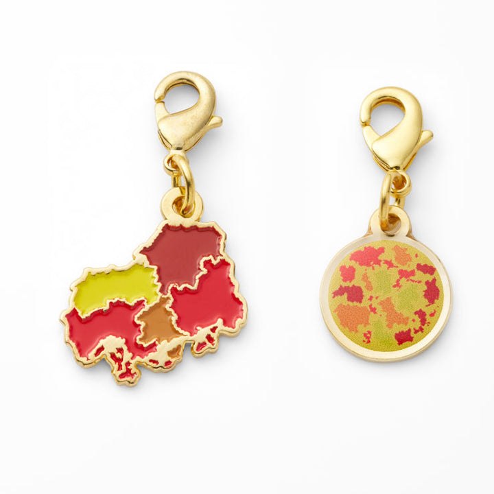 47palette メタルチャーム(2種)/34広島県