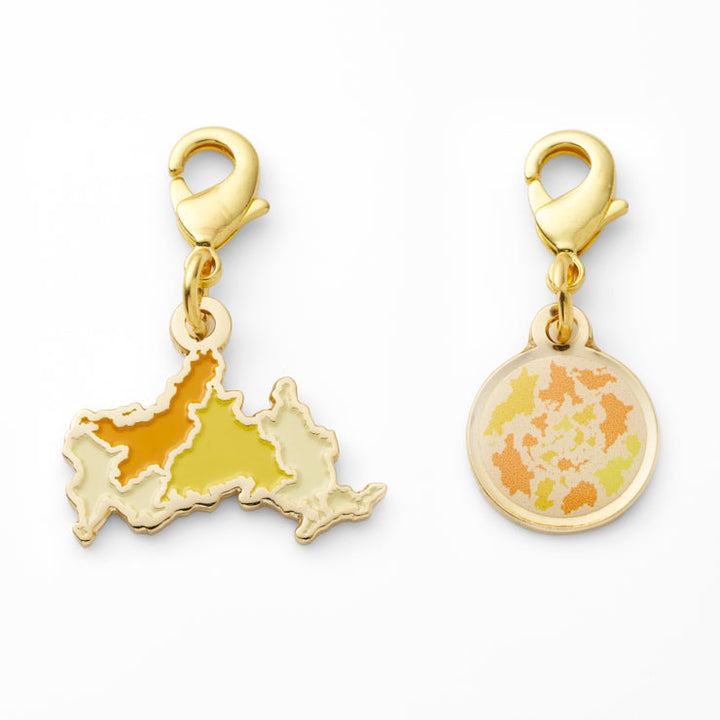 47palette メタルチャーム(2種)/35山口県