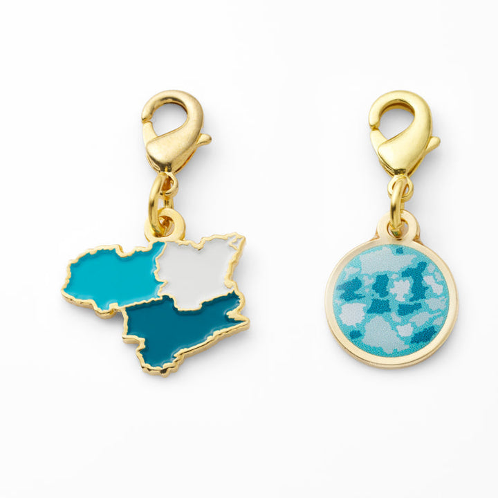 47palette メタルチャーム(2種)/36徳島県