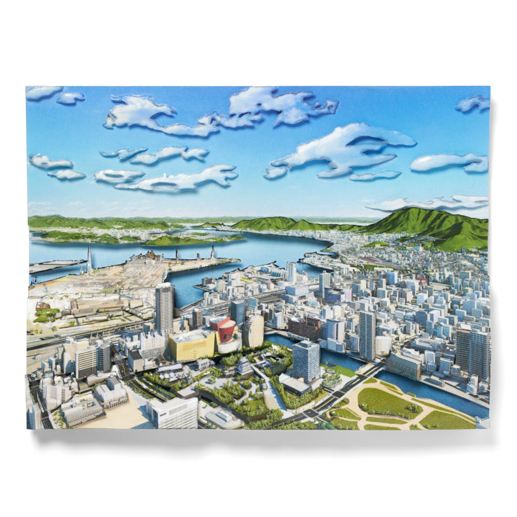 【予約商品】マップシャドーボックス/小倉（陸）