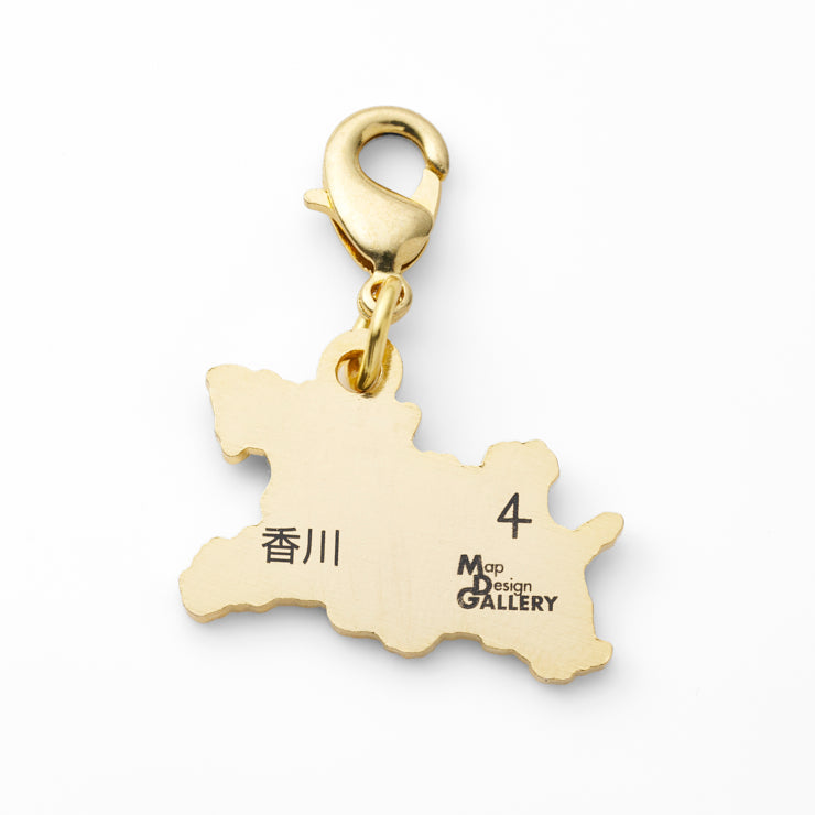 47palette メタルチャーム(2種)/37香川県