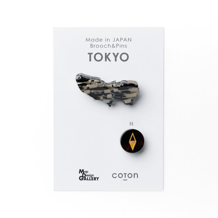 都道府県ブローチセット/13 東京都