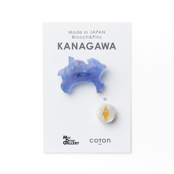 都道府県ブローチセット/14 神奈川県