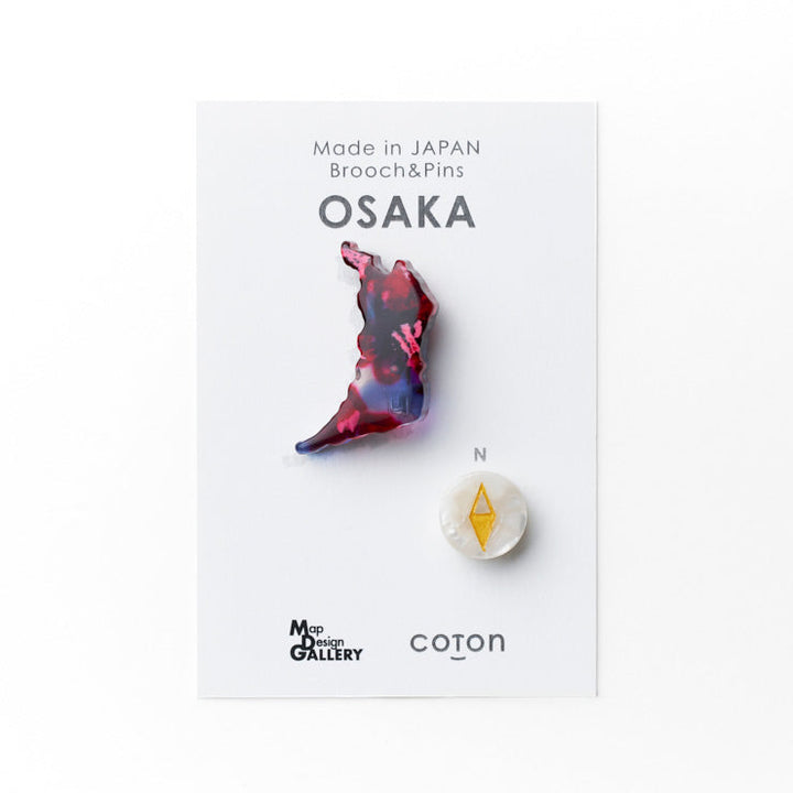 都道府県ブローチセット/27 大阪府