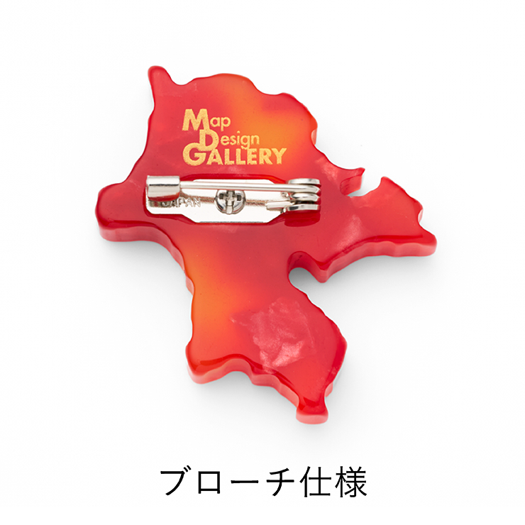 都道府県ブローチセット/40 福岡県