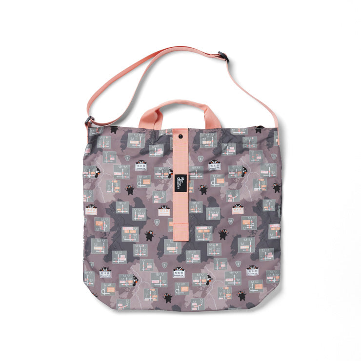 パッカブルバッグ/方面看板 熊本県 くまモンVer.