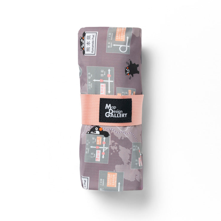 パッカブルバッグ/方面看板 熊本県 くまモンVer.