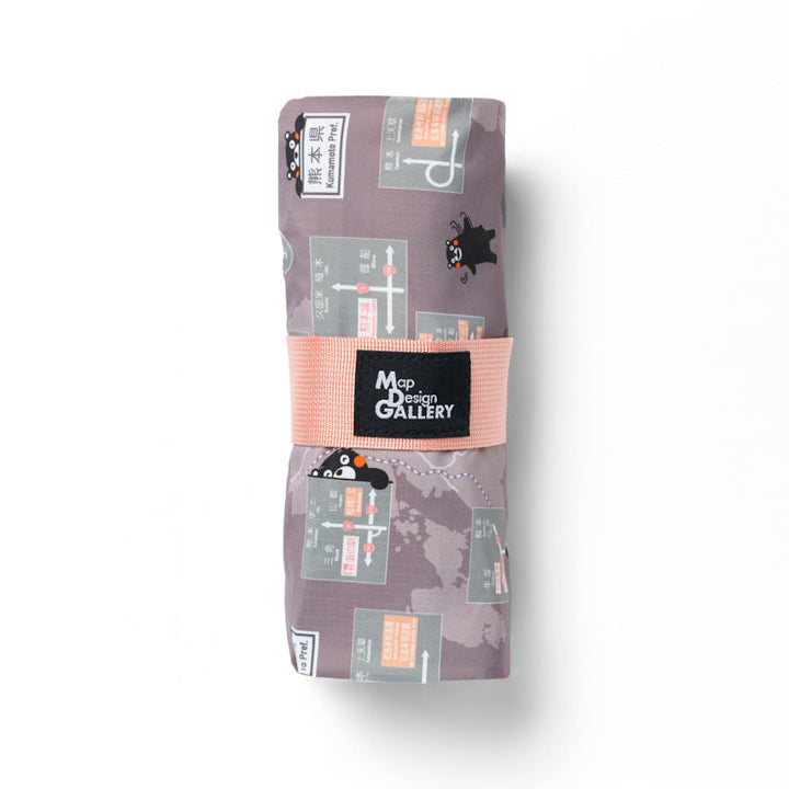 パッカブルバッグ/方面看板 熊本県 くまモンVer.