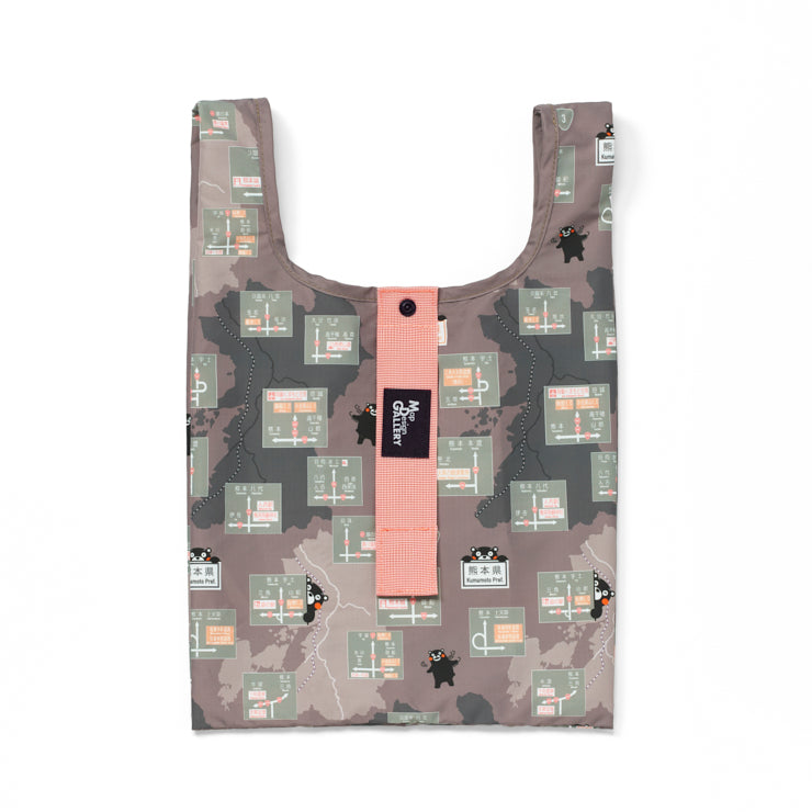 コンビニエコバッグ/方面看板 熊本県 くまモンVer.