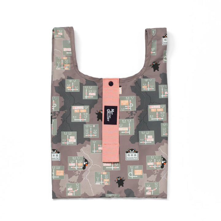 コンビニエコバッグ/方面看板 熊本県 くまモンVer.