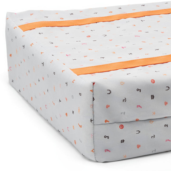 地図記号 キャリーオントートバッグ/ライトグレー