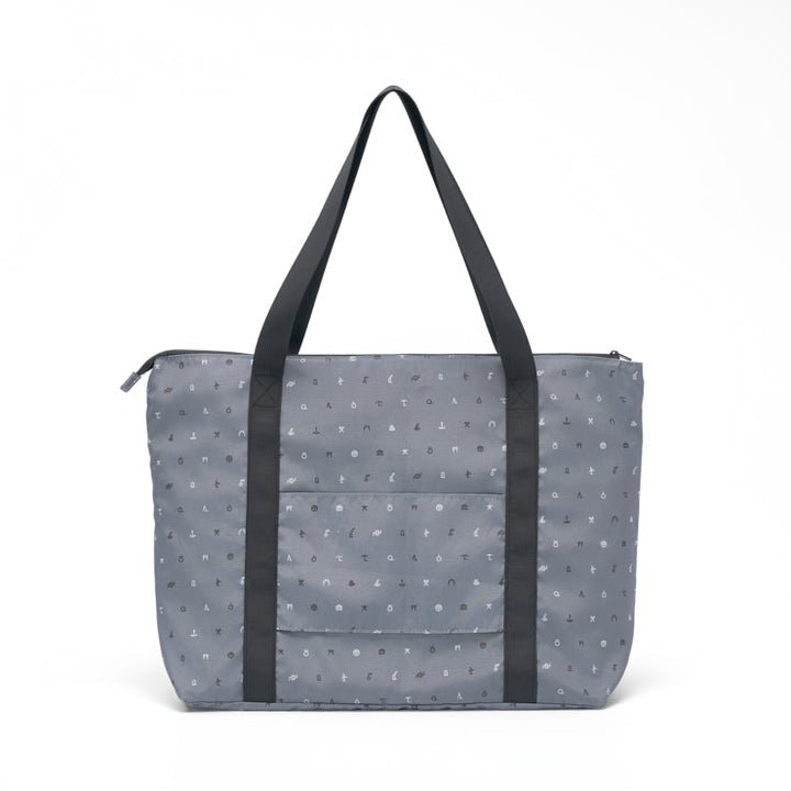 地図記号 キャリーオントートバッグ/ブラック