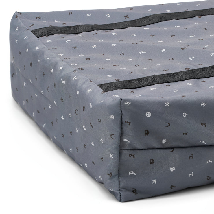 地図記号 キャリーオントートバッグ/ブラック