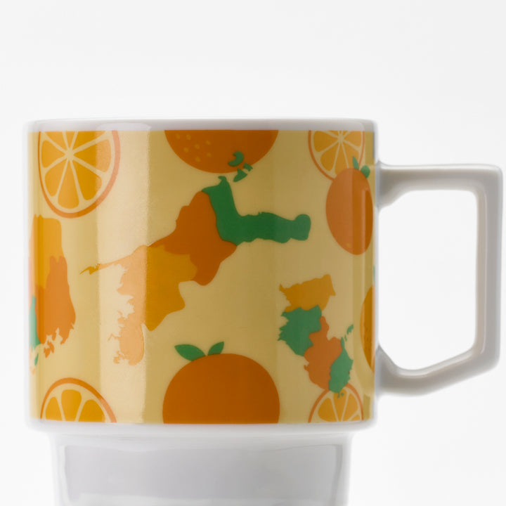 美濃焼マグカップ/フルーツ オレンジ